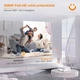 Мультимедійний домашній проектор Yaber V5 HD LED 7000 Лм Wi-Fi Bluetooth - зображення 8