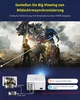 Мультимедійний домашній проектор Bigasuo B-509 Full HD LED 9000 Лм Bluetooth - зображення 6