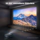 Мультимедійний проектор WiMiUS K1 Full HD LED 15000 Лм Wi-Fi Bluetooth з динаміками Factory Recertified g5 - зображення 4
