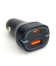 Автомобильное зарядное устройство 4you B3 USB/Type-C с быстрой зарядкой PD20W QC3.0 Black - изображение 2