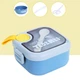 Детский ланч-бокс Tedemei BabyBox, 750 мл, голубой - изображение 1