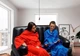 Плед із рукавами Snuggie Blanket, Синій (Арт. B114-2) - зображення 4