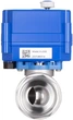 Кран шаровой с электроприводом 2E HC220B, 1/2", 220В, 5Вт, 10 (16) бар, 7 с, совместим с Ajax (2E-HC12B-1/2) - изображение 3