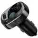 FM-трансмітер Baseus T-Typed MP3 Car Charger S-09A Black (CCTM-01) - зображення 2
