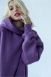 Женский теплый худи ONIOS Modern Hoodie Oversize Темно-Лиловый M-XL 2408 - изображение 8