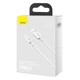 USB кабель USB на Type-C Baseus Superior Series Fast Charging (66W, 1m). White - зображення 10