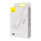 USB хаб расширитель с входом USB-A HUB адаптер Baseus Lite Series 4-in-1 (USB-A to USB 3.0*4, 0.25m). Black - изображение 10