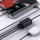 Мережевий зарядний пристрій 4 виходи на 65 Вт BASEUS GaN3 Pro (2 Type-C, 2 USB, QC4.0, PD3.0). Black - зображення 8