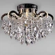 Люстра кришталева стельова Light House SR-17037/4+12 CR D650*H400 E27+LED хром - зображення 1