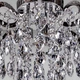Люстра кришталева стельова Light House SR-17037/4+12 CR D650*H400 E27+LED хром - зображення 2