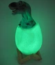 3D нічник світильник динозавр в яйці Dinosaur Lamp різнокольоровий з пультом д/к з підзарядкою від USB - зображення 3