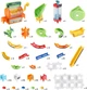 Конструктор лабиринт с шариками VTech Marble Rush Corkscrew Rush Set - изображение 2