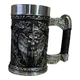 Кружка Викинг Воин 3D Чашка 3D Меч в Черепе 500ml - изображение 5