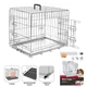 Клітка дводверна для собак Flamingo Wire Cage Keo 63х43х49 см Silver (5415245006307) - зображення 2
