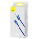 Кабель для быстрой зарядки Baseus Crystal Shine Series USB For Type-C 100W 5A 1.2m Blue - изображение 11