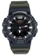 Мужские часы Casio HDC-700-3AVEF Черные с зеленым - изображение 1