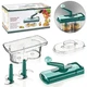 Многофункціональна овочерезка Nicer Dicer Twist - зображення 1