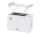 Тостер Adler AD 3223 White 900 Вт, 2 тоста, 6 уровней поджаривания, решётка для булочек, кнопка STOP - изображение 2
