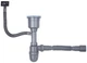 Сифон для кухонної мийки Kroner KRP Siphon-021 (CV026282) - зображення 1