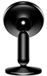 Автотримач для телефона магнітний Baseus Bullet An on-board Magnetic Bracket Black (SUYZD-01) - изображение 2