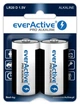 Батарейка щелочная everActive Pro EVLR20-PRO, D/LR20, блистер 2шт - изображение 1