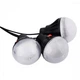 Многофункциональный LED-фонарь Gdtimes GD-101 с солнечной панелью/3 лампочки Черный - изображение 6