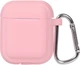 Кейс TOTO Plain Cover With Stripe Style Case AirPods Pink - изображение 3