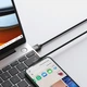 Кабель Baseus MVP 2 Elbow-shaped Fast Charging Data Cable USB to iP 2.4A 2 м Black (CAVP000101) - изображение 8