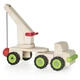 Велика машинка Guidecraft Block Science Trucks Стінобитна машина дерев'яна 45 см (G7533) - зображення 1
