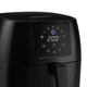 Аерогриль Аерофрітюрниця Zeegma Knapper PRO Black - зображення 5
