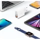 Мережевий зарядний пристрій XO L100 Lightning 4USB (1USB QC3.0 + 3USB 2.4A) 18W Швидка зарядка White - изображение 5