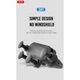 Автомобільний тримач смартфона Holder XO C41 Black - зображення 4