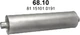 Глушник POLMO MAN 10.136 F 8.150 05/87- Polmostrow (68.10) (Polmo-68.10) - зображення 1
