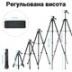Студійна стійка штатив - тринога для фотоапарата або телефона Andoer TR-01, з алюмінію, чорний - зображення 5