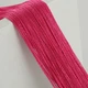 Нитяные шторы однотонные Малиновые 300x280 cm ALBO (NO-33) - изображение 3