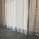 Шторы из сетки 200x270 cm (2 шт) и тюль 400x270 cm ALBO Кофейные - изображение 3