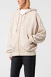 Худі No Brand Zip Hoodie Beige S - зображення 1