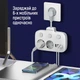 Сетевой фильтр-удлинитель ColorWay 2x220V/3xUSB-A/1xUSB-C (CW-CHE24PDW) - изображение 14