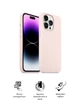 Силиконовый чехол для Apple iPhone 14 Pro, ICON2 Case, Розовый, противоударный, панель, защита всего корпуса, матовая поверхность Soft Touch, выступает над дисплеем, совместим с защитными стеклами и пленками, с микрофиброй, ArmorStandart (ARM63600) - изображение 3