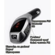 Автомобильный FM модулятор ФМ трансмиттер Bluetooth 4.2 с дисплеем и зарядкой 2.1А BPS M5 от прикуривателя USB TFCard Silver - зображення 5