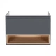 Тумба подвесная Qtap Robin GRAPHITE/WHITISH OAK QT1374TPВ1002NGWO SD00050547 - изображение 8