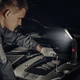 Аккумуляторный фонарик на магните фонарь кемпинг W-51 крюк для подвеса, складной micro USB - изображение 11