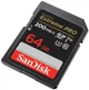 Карта пам'яті SanDisk SD 64GB C10 UHS-I U3 R200/W90MB/s Extreme Pro V30 - зображення 3