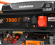 Генератор бензиновий Daewoo GDA8500E-3 7 кВт 3 фази електричний пуск - зображення 4