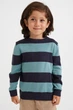 Джемпер бирюзово-синий в полоску H&M 92см (40009695) - изображение 3