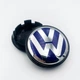 Ковпачки (заглушки) в литі диски VW (Фольксваген) Countryman 65 мм Хром лого - зображення 3