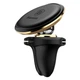 Автотримач для телефона Baseus Magnetic Air Vent Car Mount Holder Gold (SUGX-A0V) - изображение 1