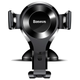 Автотримач для телефона Baseus Osculum Type Gravity Car Mount Black (SUYL-XP01) - изображение 3