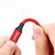 Кабель Baseus Yiven Cable For Apple 1.2M Red(W) (CALYW-09) - изображение 6