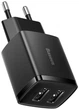 Сетевое зарядное устройство Baseus Compact Charger 2USB 10.5W EU Black - изображение 2